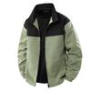 Men's And Women's Color-matched Casual Long-sleeved Down Jacket , Outdoor Sports Windproof And Waterproof Zipper Jacket