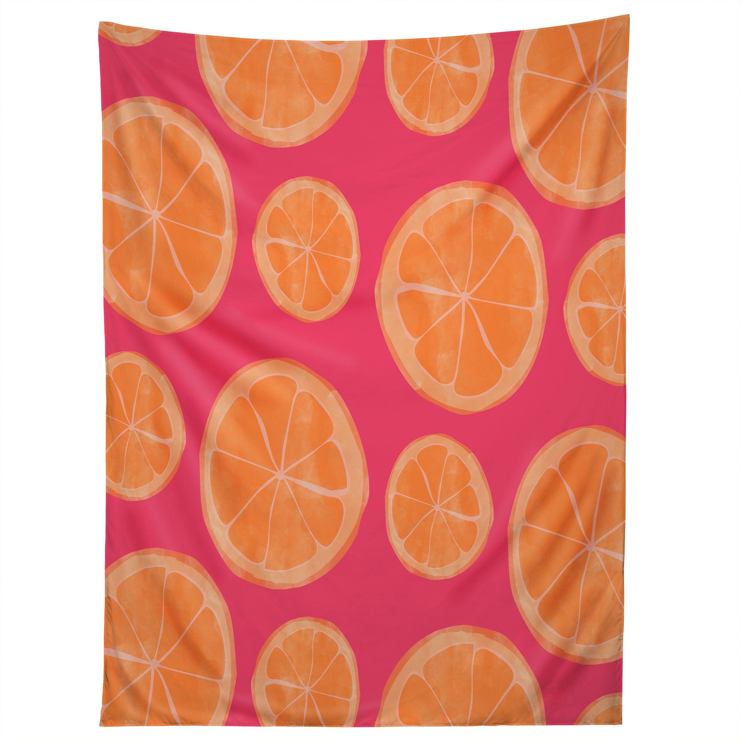 WHAT RHYMES WITH ORANGE tapestry 75x100 чёрный