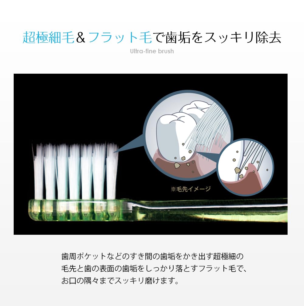 Dent-Labo Ultra-Fine Bristle Toothbrush (Soft) 12-Pack [Toothbrush][UFC Supply][12pcs][Dent-Labo] Color Cannot Be Selected.