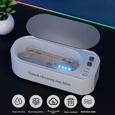 High Frequency Ultrasonic Clean Timing Ultrasonic Glasses Cleaning Ultrasound Jewelry Cleaner Machine for Jewelr and Toothbrush