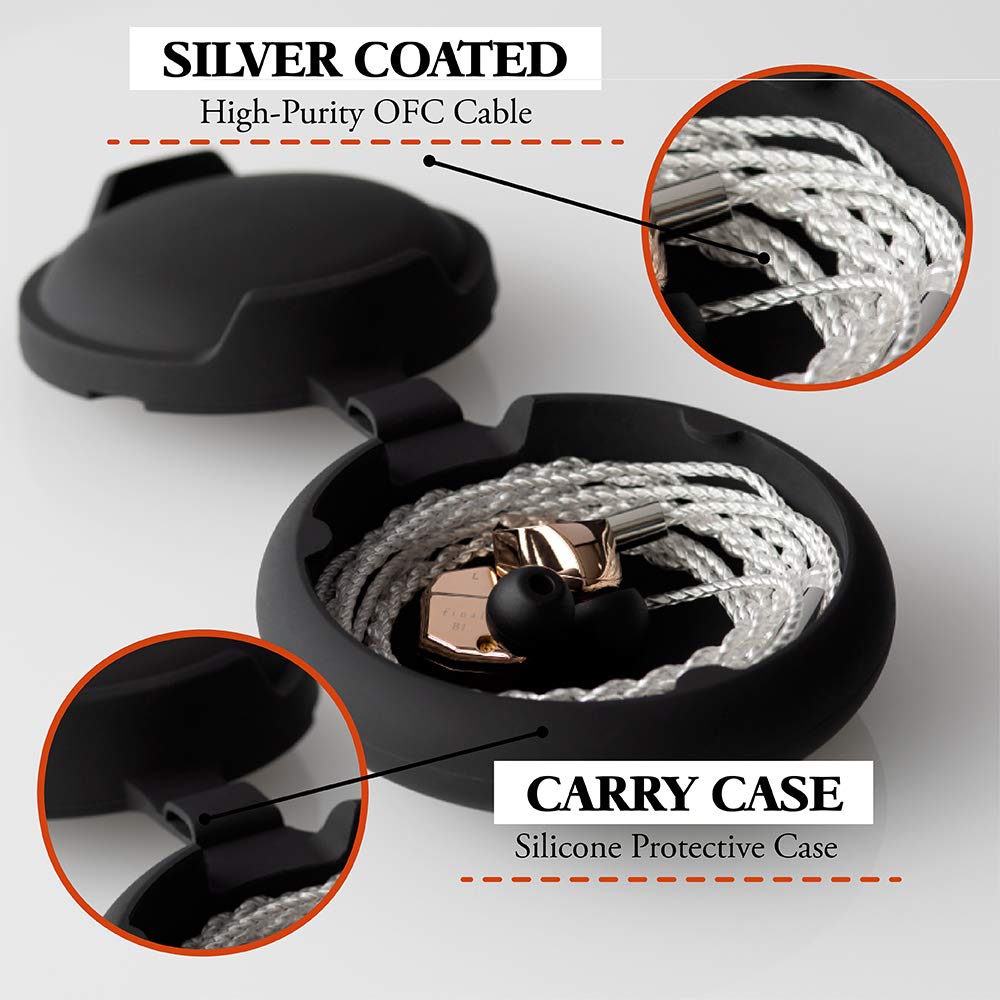 final B1 Wired Earphones Dynamic B Series In-Ear (FI-B1BDSSD), Type,