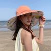 WTEMPO Foldable Wide Brim Summer Sun Hats Adjustable UV Shade Fisherman Cap Women Camping Hiking Fishing Beach Hats