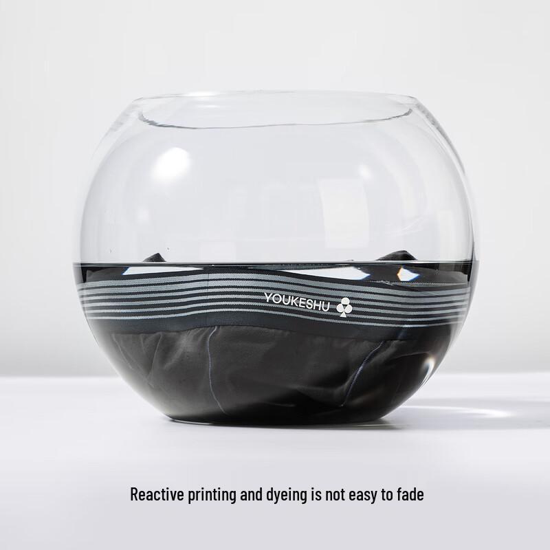 Youkeshu Men's Modal Boxer Briefs 3-Pack