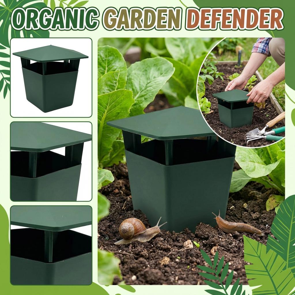 Cross-Border  Trap, Garden Slug Trap, Green Plastic .