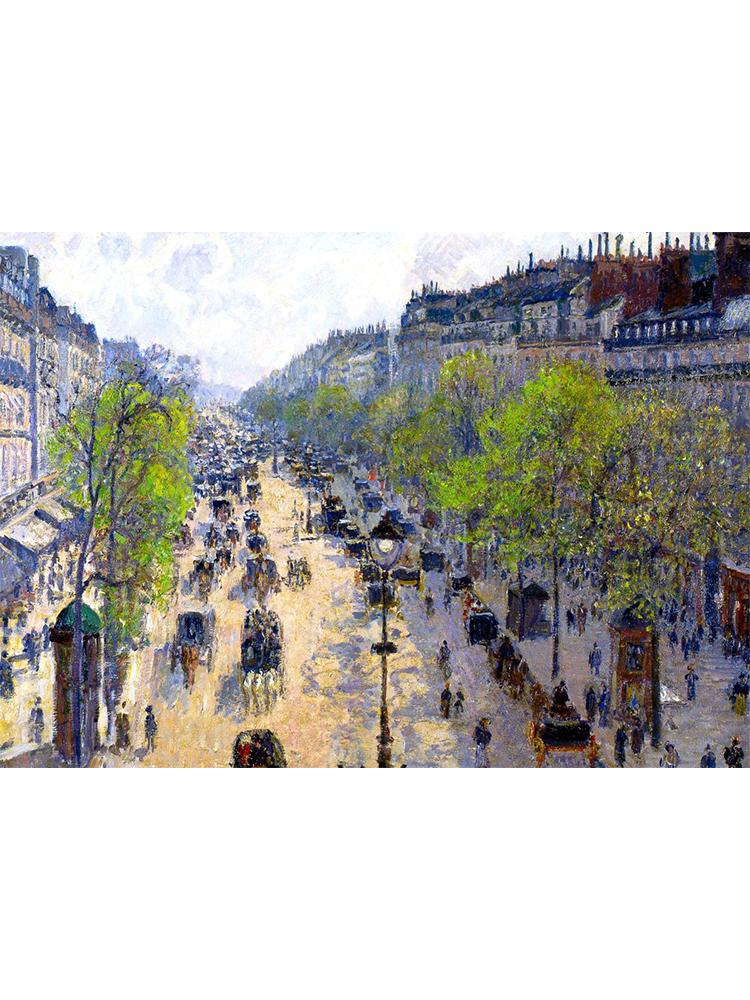 

Известный художник Камиль Писсарро Природный Пейзаж Плакат Холст Картина Импрессионизм Настенное Искусство Для Гостиной Украшения Дома 21x30cm No Frame