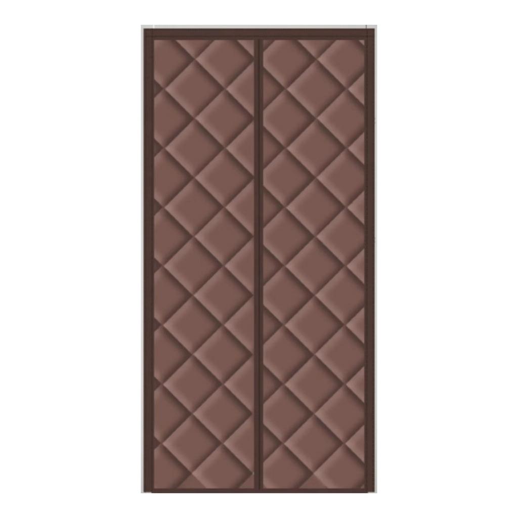 Cortină de ușă groasă de iarnă din bumbac: Izolat, Rezistent la vânt, Fonoizolat și Rezistent la frig pentru dormitor