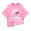 Kids T-Shirt Funny Casual Girls Street Style Cool Round Neck Short Sleeve Top Anime