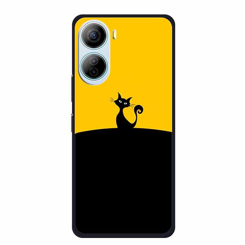 For ZTE Libero 5G IV Case Luxury Cartoon Silicone TPU Back Cover Soft Phone Cases for ZTE Libero5G IV A302 Protective New Fundas