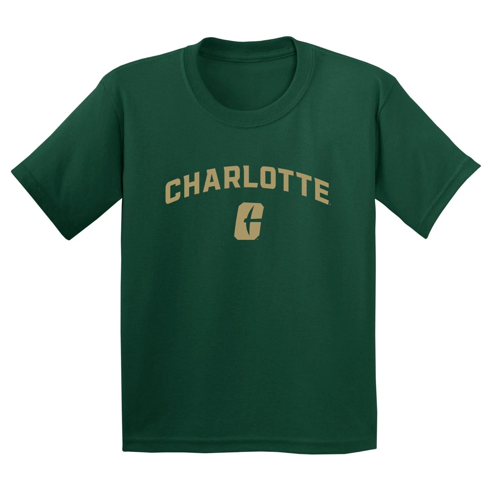 UNC Charlotte Forty-Niners Arch Logo Youth T-Shirt 2XL