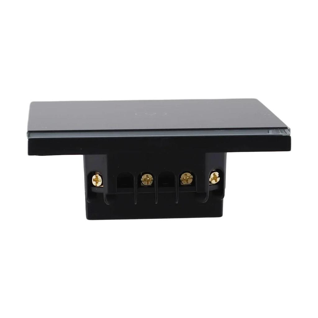 For Tuya Touch Switch Timer 106x100x51mm 40A 50/60Hz ABS AC110-240V Single Control Once Open Smart Wifi For Alexa