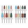 5pcs Practical Silicone Nail Buffing Tools Electric Nail Drill Bit For Home Home Manicure Enthusiasts And DIY Nail Care