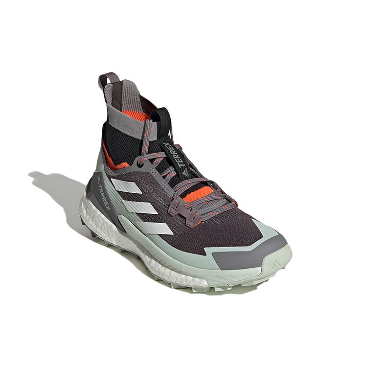 Adidas Terrex Free Hiker 2 Trace Grey Crystal White Women Sneakers Impact-Orange GZ0687