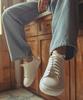 Differshoe Plain White Sneakers 7Cm Unisex
