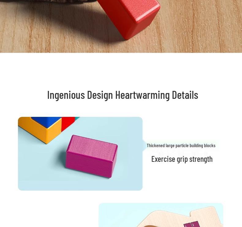 Tetris Building Blocks Puzzle: Educational Brain Training Toy for Kids Ages 3-6