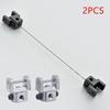 2 Pieces Scroll Saw Blade Holder Clamp Conversion Black Wire