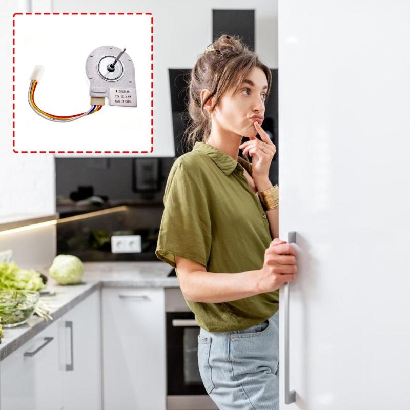 Heavy Duty 12V W10822580 Evaporator Fan Motor Replacement For W10255195