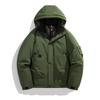 Fashionable casual jackets, men's graphene cotton jackets, autumn and winter thickened down jackets, warm outdoor trendy cotton clothes