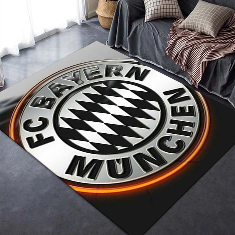 2025 Nieuw FC Bayern München Tapijt Vloerkleed voor Woonkamer Slaapkamer Huis Bank Decoratie, Kinderen Spelen Antislip Vloermat45