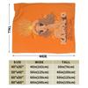Karol G Tropicoqueta Album Blanket Coral Fleece Plush Printed   Multifunction Warm Throw Blankets for Bedding Car Quilt