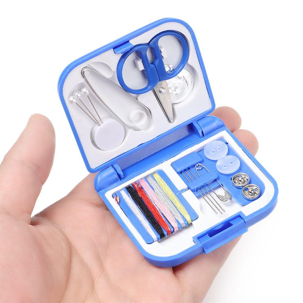 Cutie Mini de Cusut Profesională Kit Portabil Ac de Cusut Fire Set Cutie Accesorii Foarfecă Unelte Artizanat Îmbrăcăminte DIY