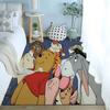 Cute W-Winnies-the-Poohs Floor Mats Home Laundry Rug Carpet For Living Room Decor Lounge Area Anti-slip Foot Mat Entrance