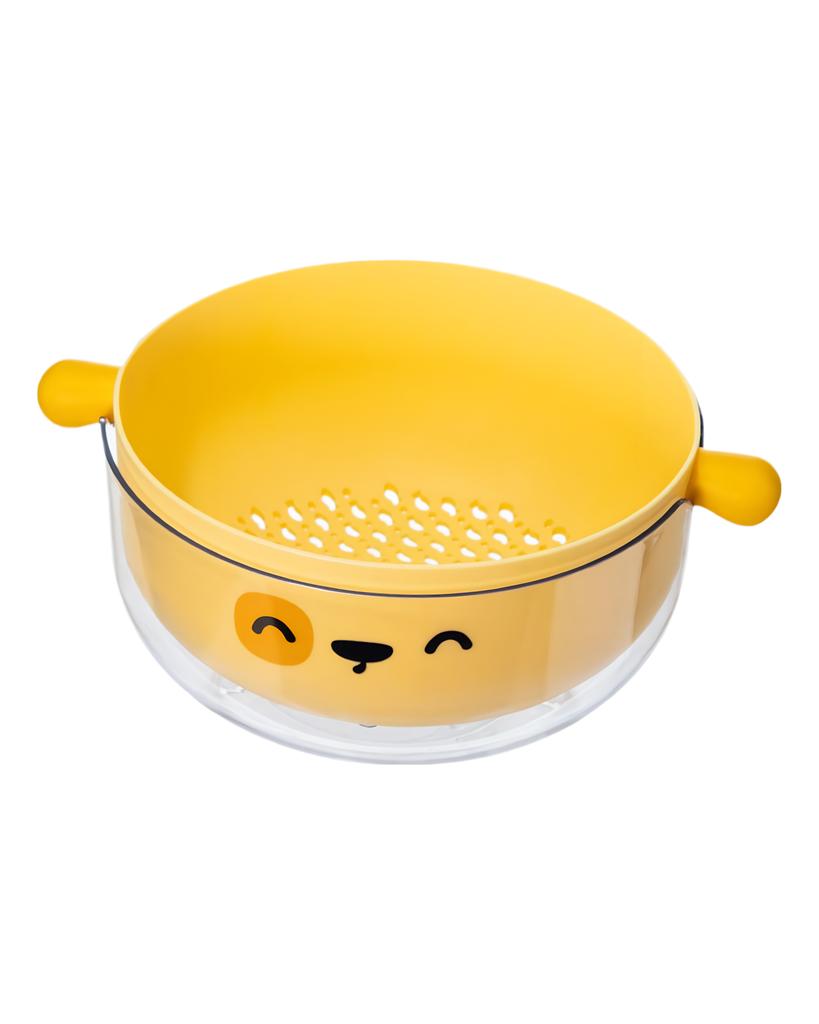 Fruits Washing Basket 2 Layer Draining Multipurpose Fruit for Countertop