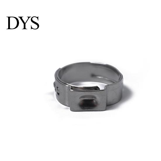10 buc Oțel inoxidabil cu o singură ureche, furtun hidraulic, cleme pentru țevi de aer combustibil, cleme O