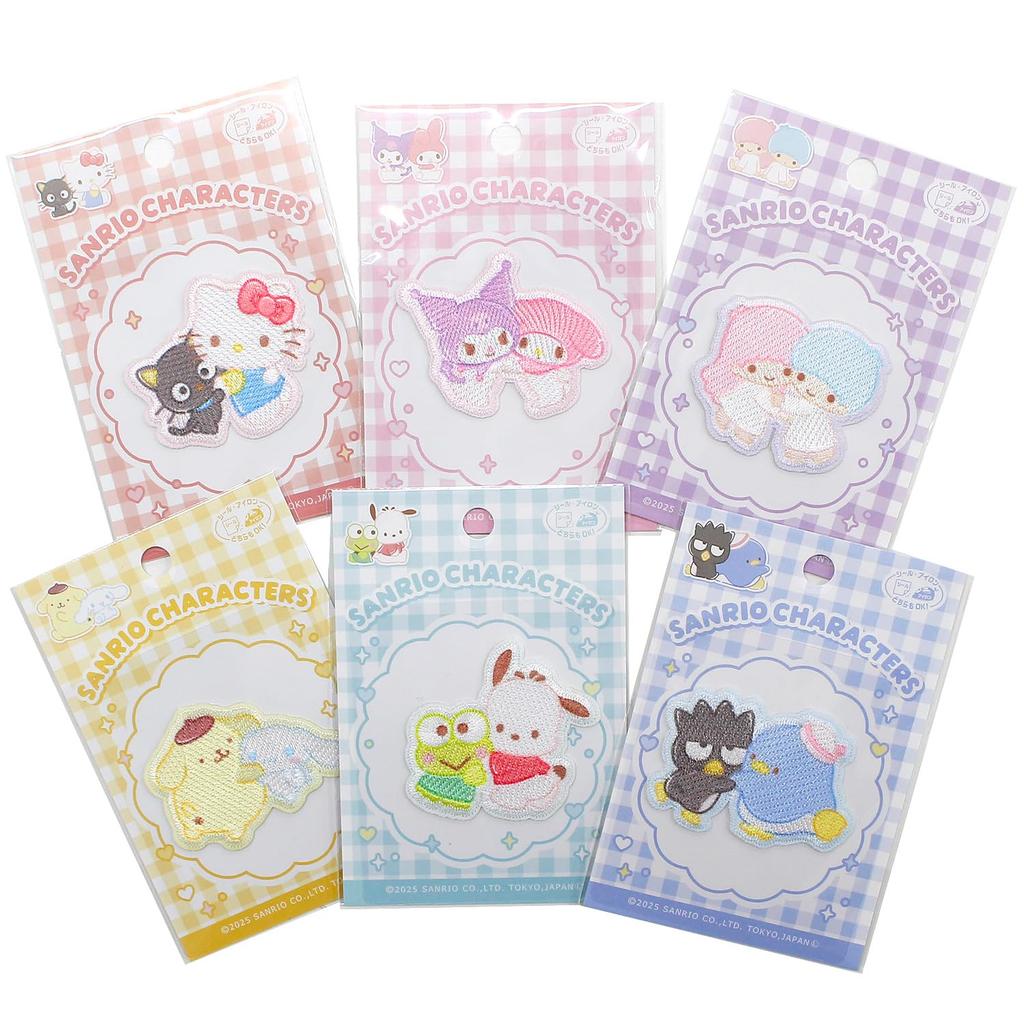 Pioneer Sanrio Characters Happy Friendships Pompompurin Cinnamoroll 1 56mm X 40mm Adhesive Sticker and & Patch, Piece, (width) (height), (Both