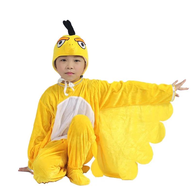 Děti Dospělí Zvíře Pták Voriol Papoušek Vlaštovka Orel Datel Cosplay Maškarní Kombinéza Kostým Dárková Sada Halloween