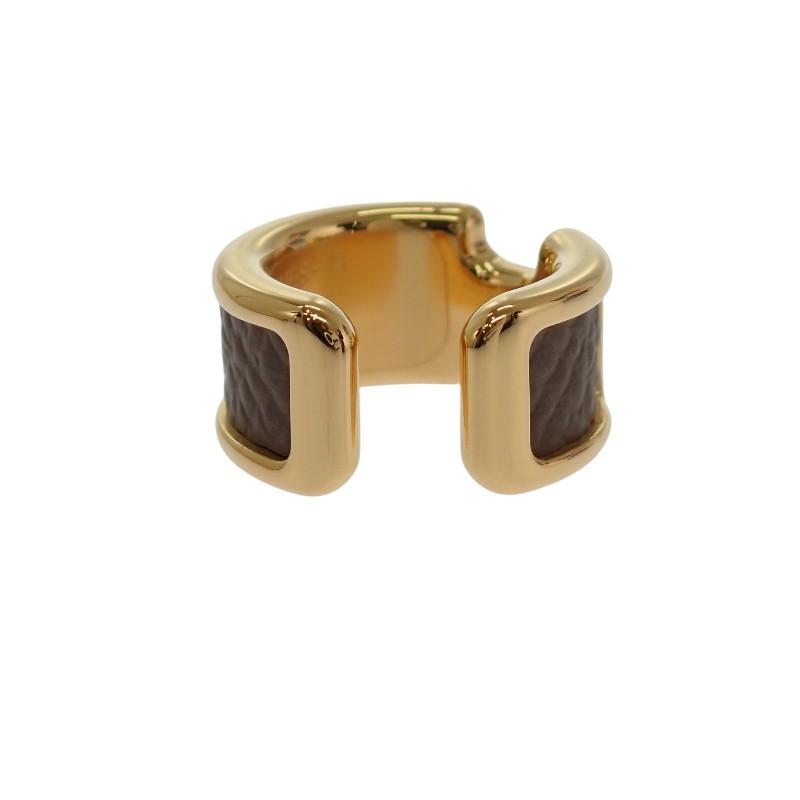 HERMES  H010734CC18  Earring Etope Epsom Women
