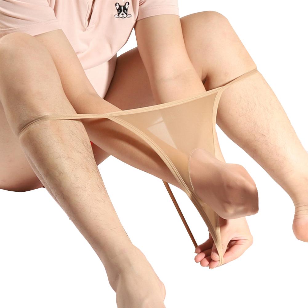 Free Size Mens Underwear Lingerie Middle Waist Nylon