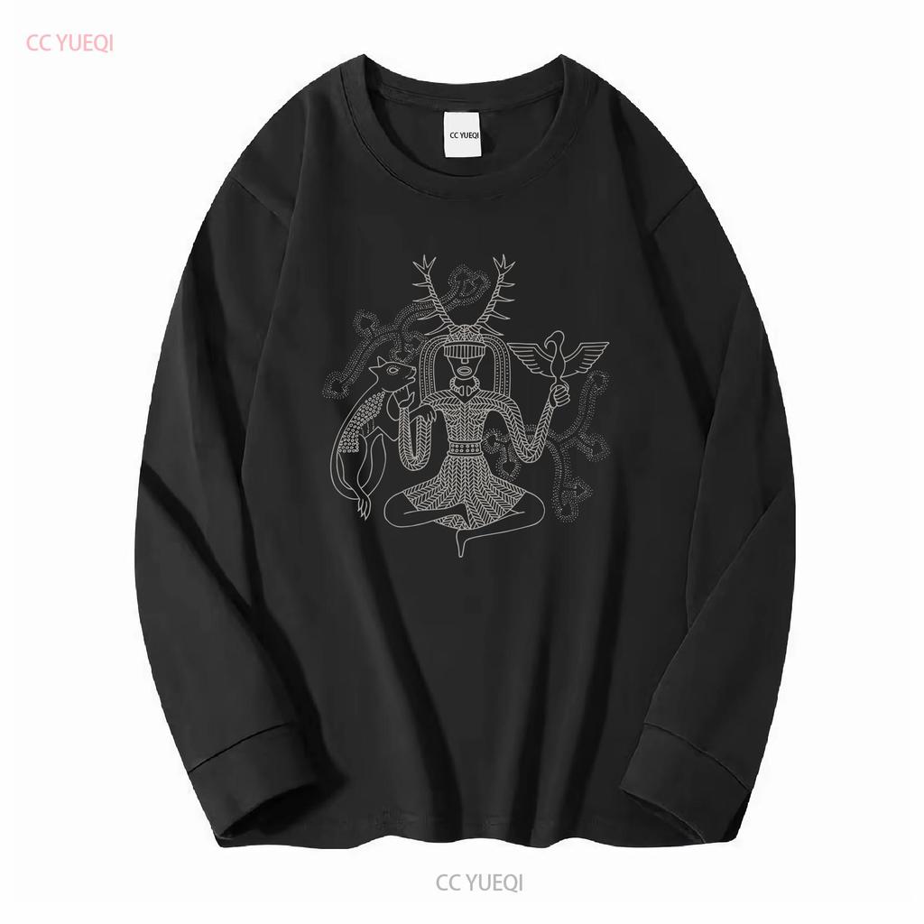Omezené NWT Heilung Cernunina Futha Lidová Hudba Retro Logo Tričko S 4XL dlouhý nebo krátký rukáv vintage Vyprané Unisex Pohodlné