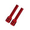 2Pcs Car Truck Aluminum Interior Door Lock Knob Pins Cover Red