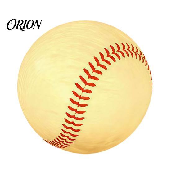 Baseball Collectibles Realistic Night Light, Desk Decor Lamp, Portable Ambient LED Bedside Lighting Ornament for Bedroom Office, Creative Sports