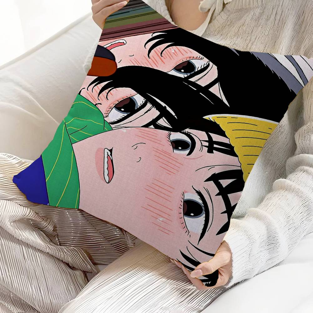 Anime Look Back Pillowcases Home Bedding Decorative Pillow Cover Wedding Super Soft Pillow Case