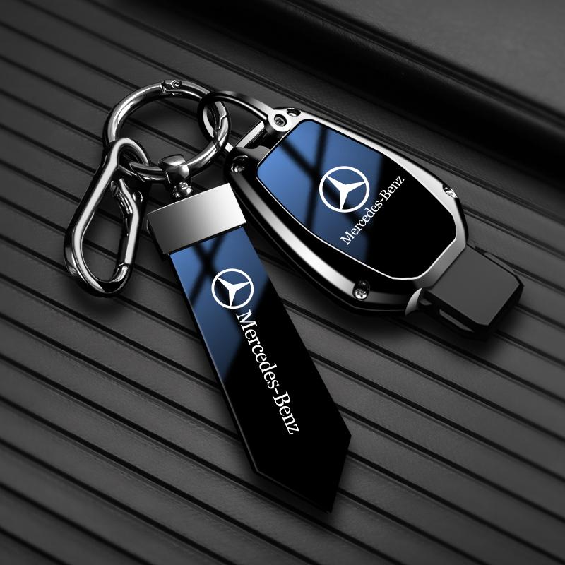 Fashion Zinc Alloy Car Key Case Cover Shell For Mercedes Benz A B C E Class GLS GLA GLK GLC CLS CLA AMG W204 W205 W212 W463 W176 CH1