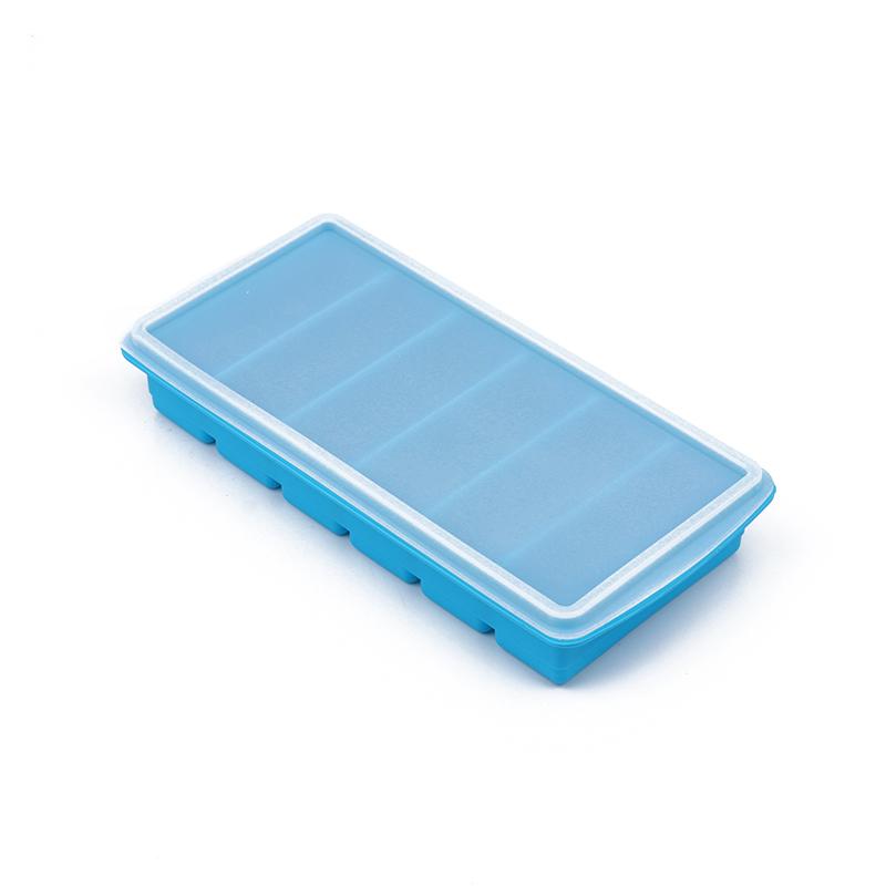 6 Grids Long Ice Cube Tray Mold Kitchen Reusable Silicone Ice Cube Mold Bpa Free Ice Maker Food Grade Silicone Ice Cubes Mould