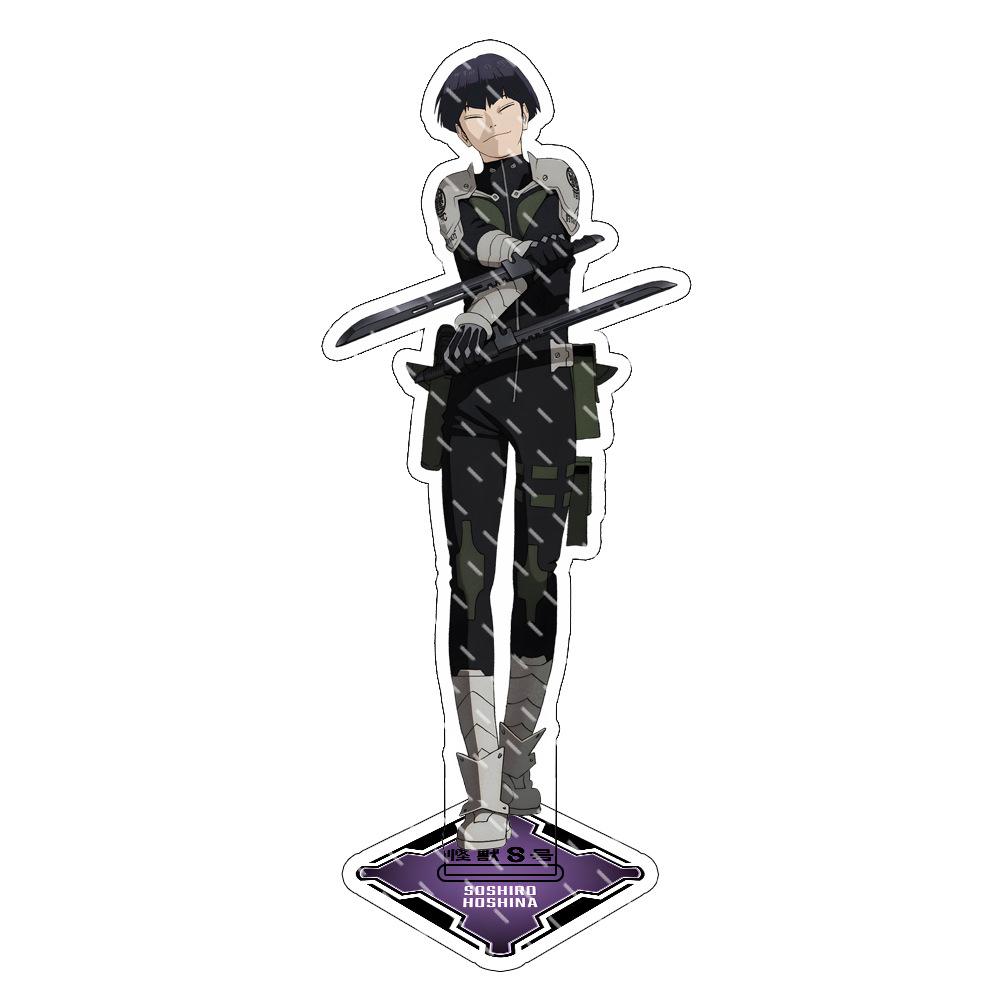 

Kaiju No.8 Anime Peripheral Reno Ichikawa KAFKA HIBINO Acrylic Stand Figure Model Desktop Decoration Fans Collect Gifts 15CM