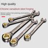 High Quality Adjustable Torque Wrench with Ratchet Spanner, Chrome Vanadium Steel, 6-22mm for Bicycle, Motorcycle, Car Repair
