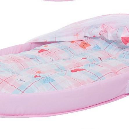 Portable detachable children's mosquito net - baby version with self-installing cotton pad mosquito repellent cover net