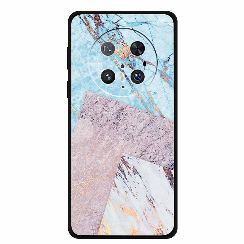 

For Huawei Mate 70 Pro 5G Case Original Soft Silicone TPU Phone Cases Back Cover For Mate70 Pro Scenery Shockproof Marble Capa Mate 70 Pro