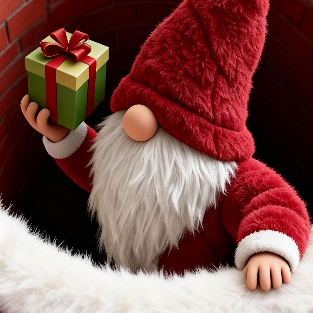 Christmas Decoration Round Carpet Santa Claus Pattern Imitation Cashmere Rug Non-Slip Door Mat Holiday Entryways Decor Mat