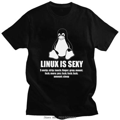 Novelty Linux Root SUDO Unix Shell Sexy Fun Tshirt Unisex Short Sleeve Programmer Programming Coding Coder T Shirt Cotton Tee Tops