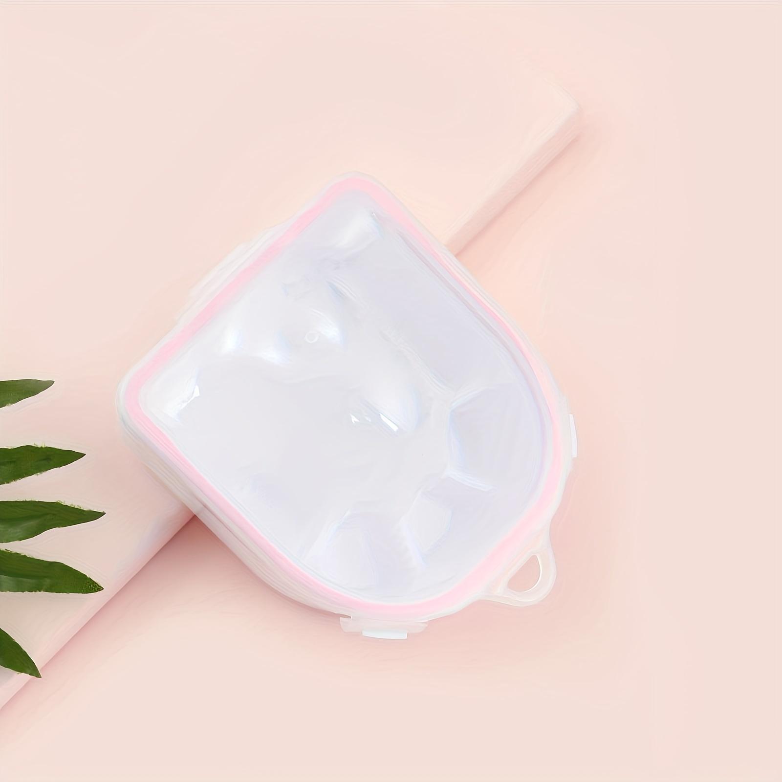 

1 шт. Роскошная чаша для замачивания ногтей — маникюрный спа-инструмент для глубокого замачивания для бережного удаления лака, мытья и стерилизации ногтей — косметические процедуры на дому