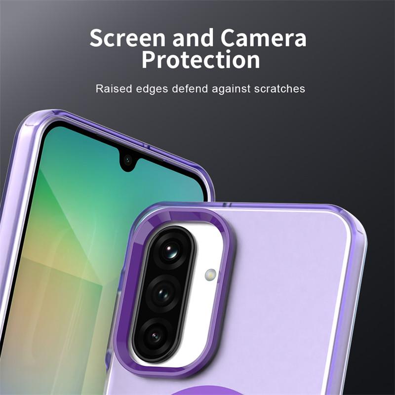 For Samsung Galaxy A17 Case Samsung A17 Cover Magnetic Matte Durable Bumper Shield Protective Phone Cases For Samsung A17 Funda