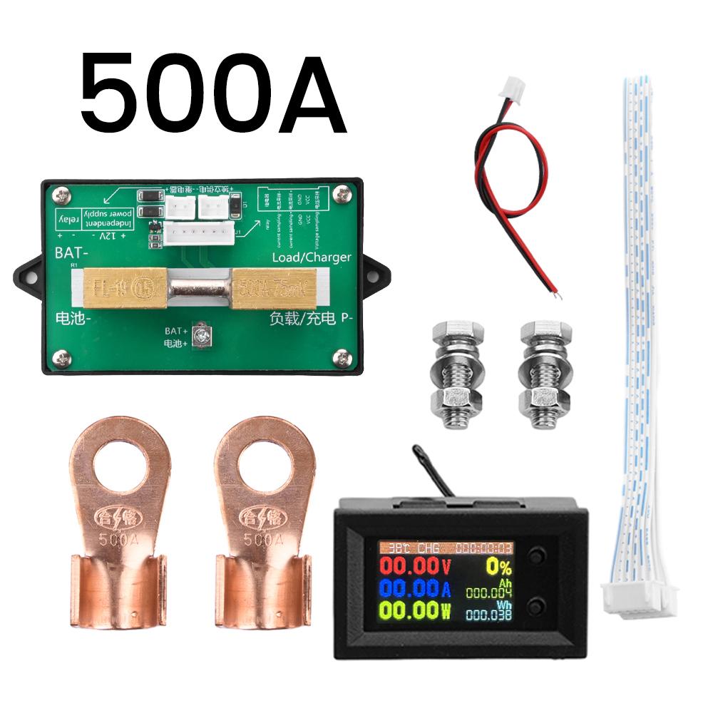 DC720 30V Digital Power Energy Voltmeter Ammeter Voltage Wattmeter Temperature Meter Electric Energy Frequency Meter 9 In1
