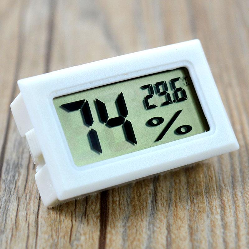 Mini Digital LCD Display Indoor Temperature Humidity Meter Thermometer Hygrometer