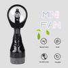 Handheld Mini Spray Fan Cooling Water Spray Mist Fan Portable USB Charging Office Outdoor Camping Hiking Electric Spray Fan