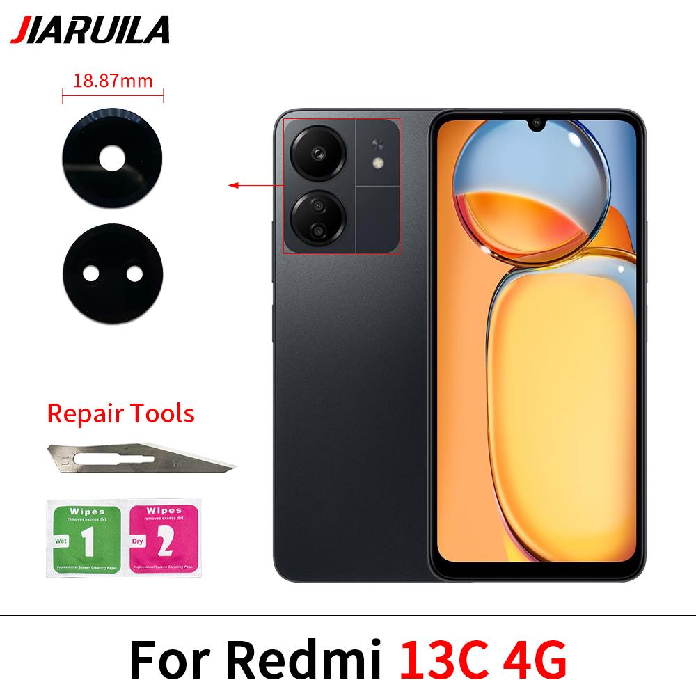 Repair Lens Cover With Adhesive Sticker Rear Back Camera Lens Glass For Redmi 11C 11 A1 A1 A1 11 1G 11A 11 1G 1G 11C 11 Lite 11C