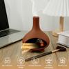 Incense Holder Ceramic Incense Burner Chimney Incense Cone Burner with Small Cleaning Brush Multifunctional Incense Burner